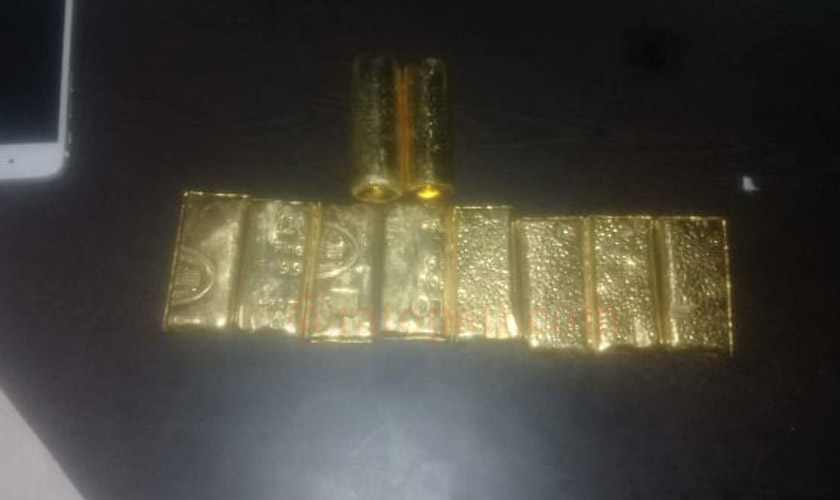 अन्डरवेयरभित्र लुकाएर ल्याएको सुनसहित एकजना पक्राउ